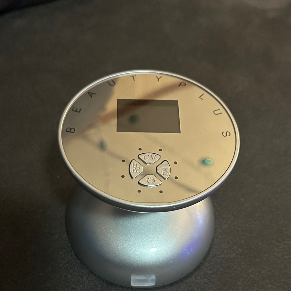Silver Facial Massager